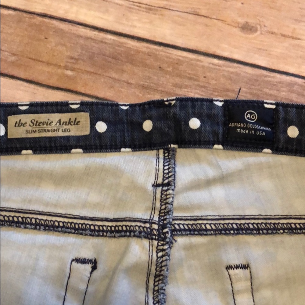 Anthropologie Polka Dot Jeans - Picture 4 of 5
